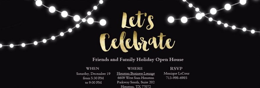 Friends and Family Holiday Open House!